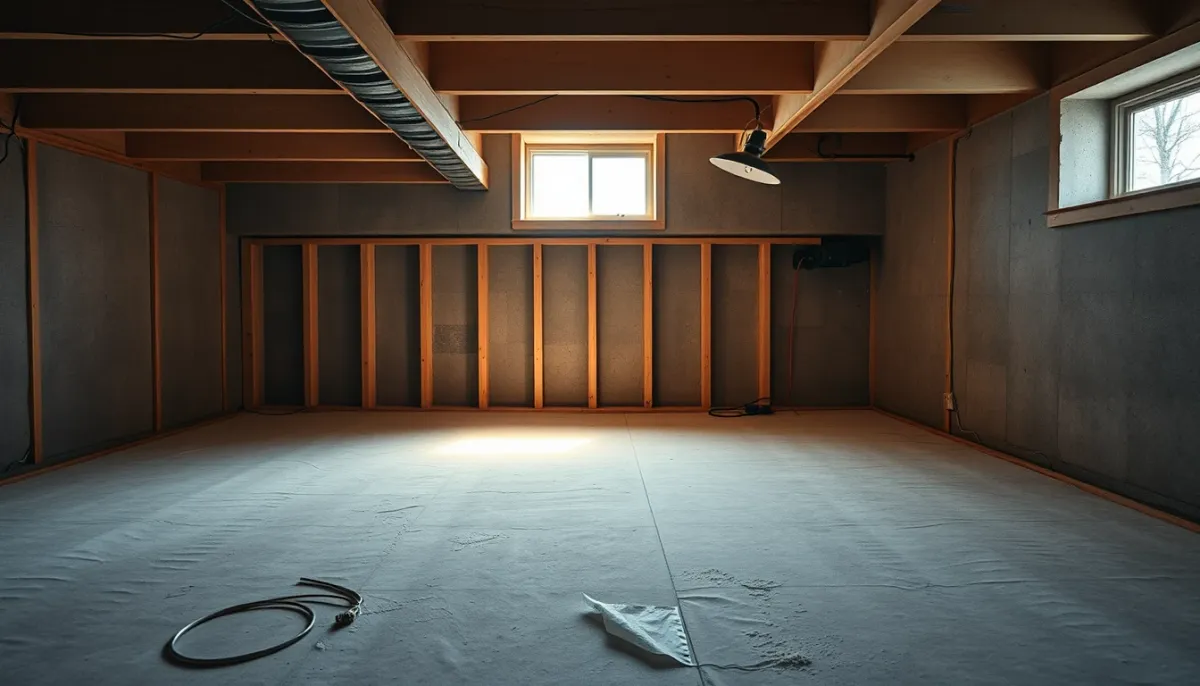 Isolation du plancher bas sur sous-sol : panneaux, flocage ou laine, que choisir ?