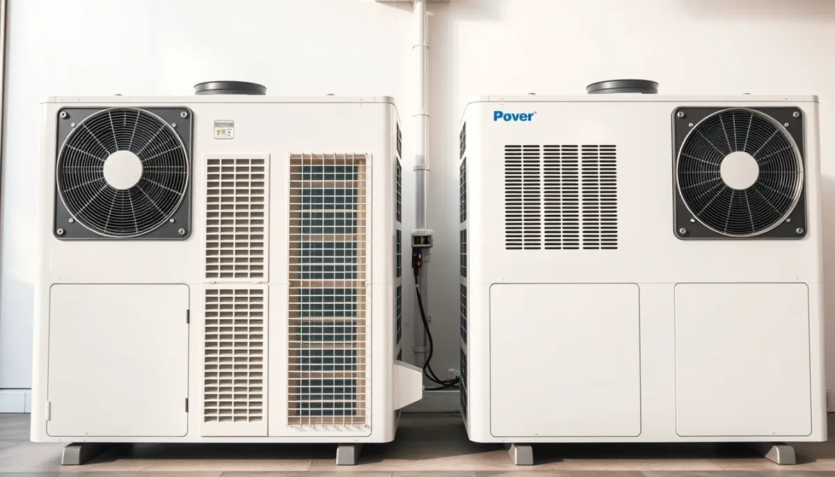 Comparatif de deux pompes à chaleur air/eau silencieuses