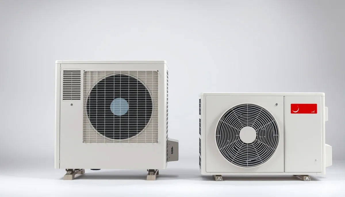 Comparaison entre une climatisation classique et une PAC air/eau réversible