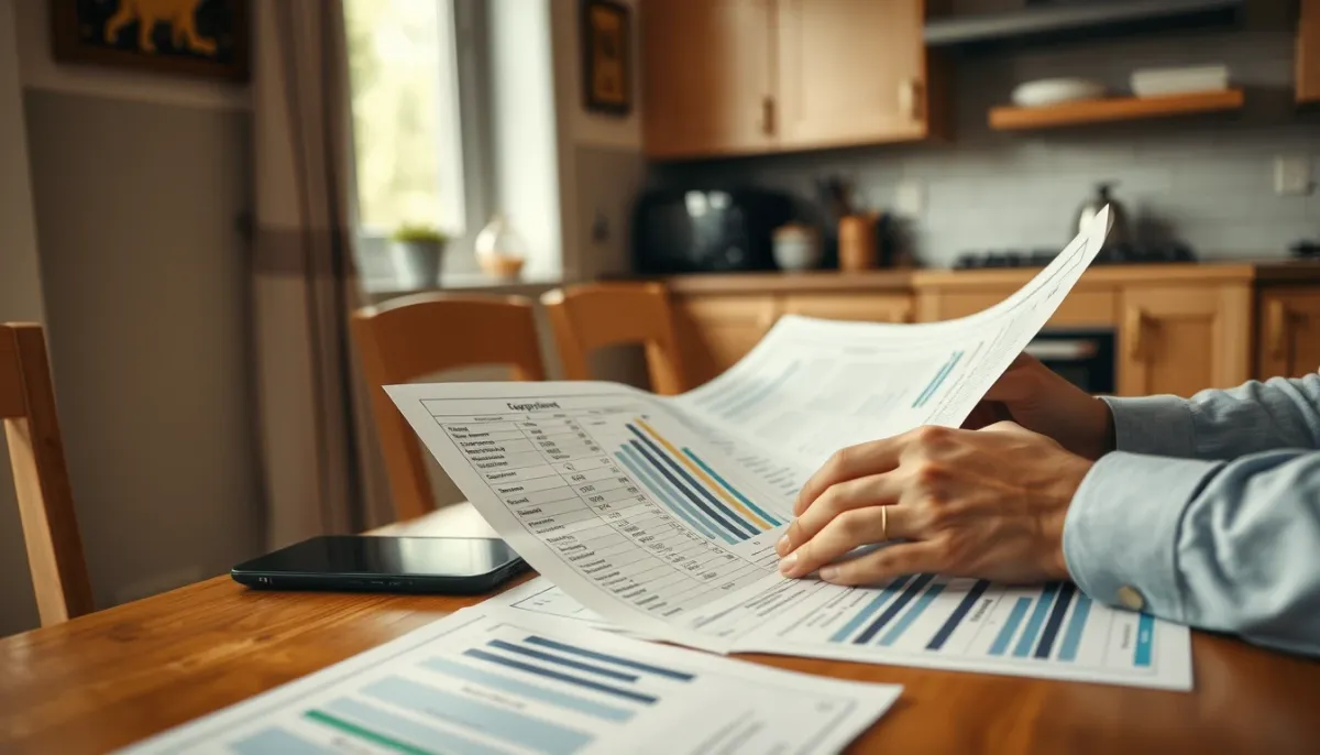 Locataire calculant le reste à charge après rénovation énergétique
