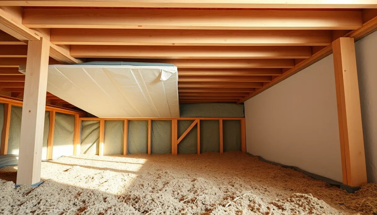 Isolation du plancher bas sur vide sanitaire : techniques et prix